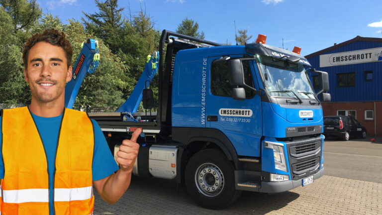 Berufskraftfahrer Emsschrott