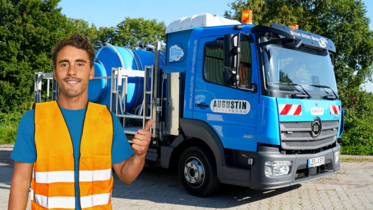 Fahrer WC-Service-Wagen