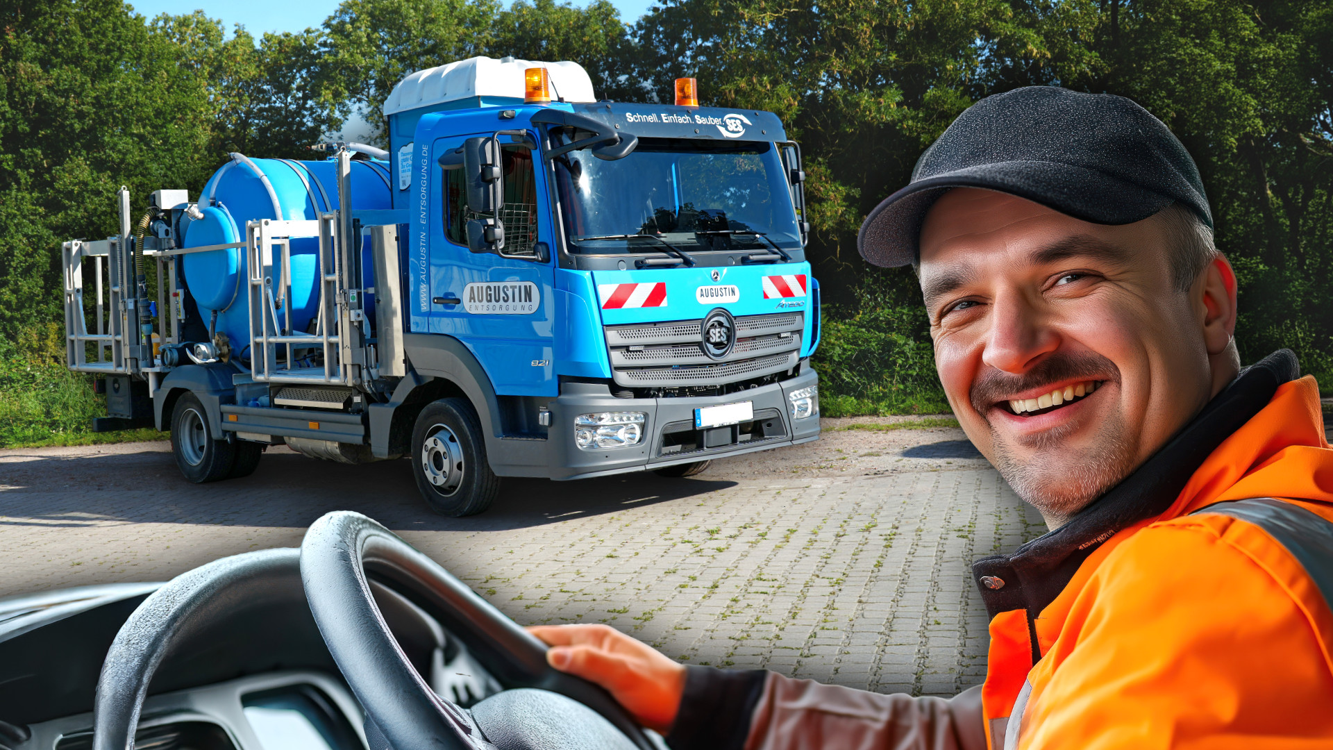 Servicewagenfahrer - WC Wagen Fahrer